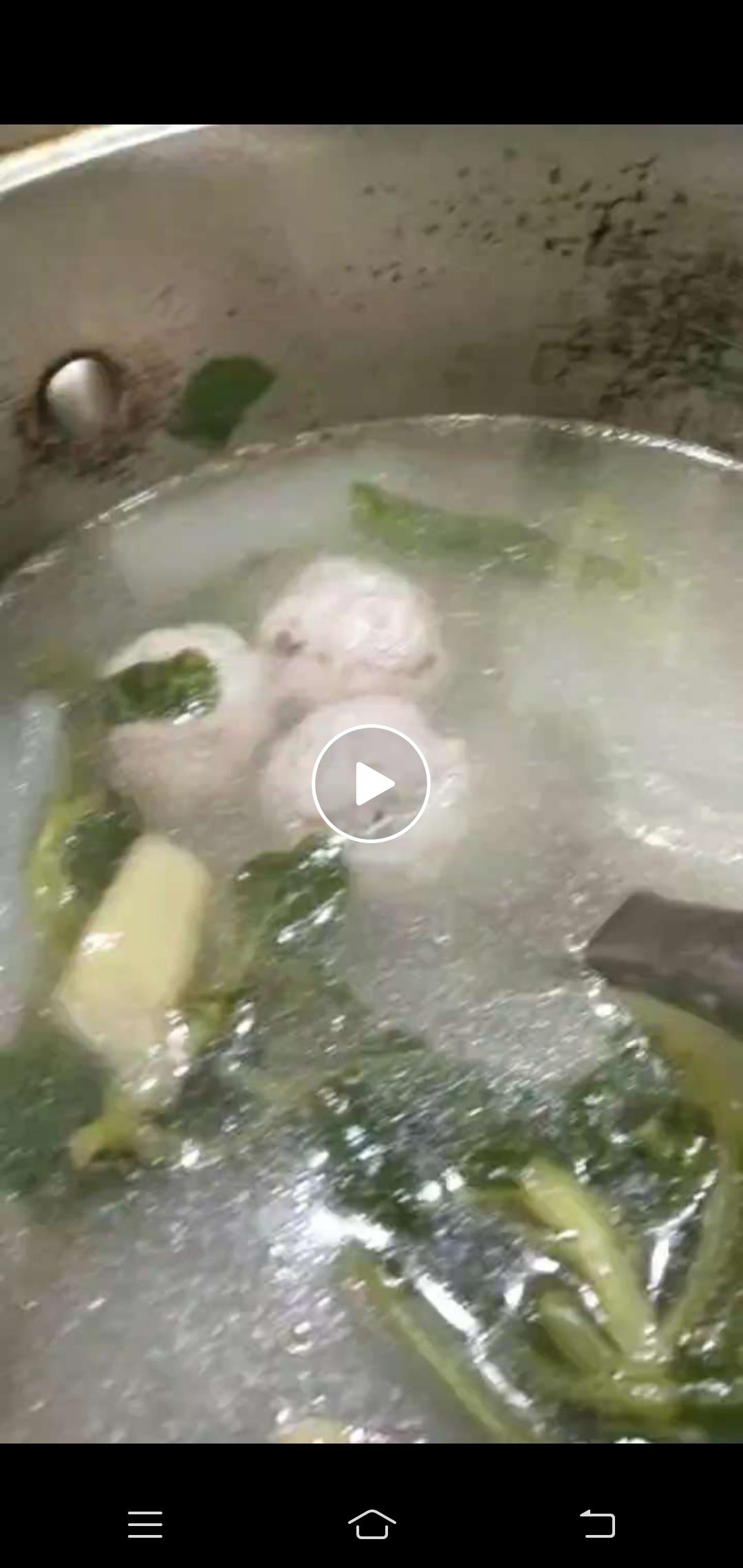 巨鲜美的冬瓜丸子汤