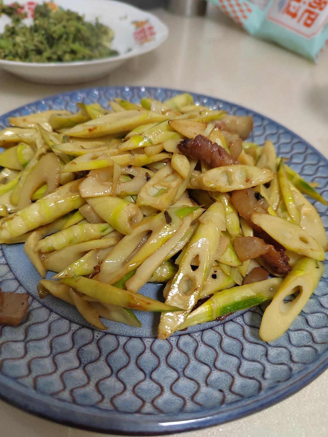 春天的味道—鲜竹笋炒肉