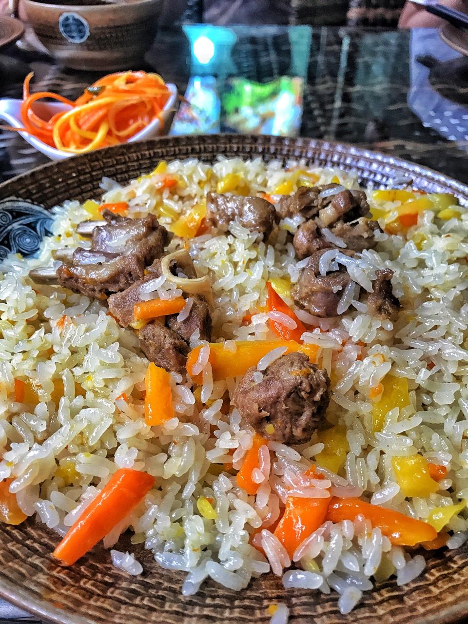 白川白川做的新疆羊肉抓饭