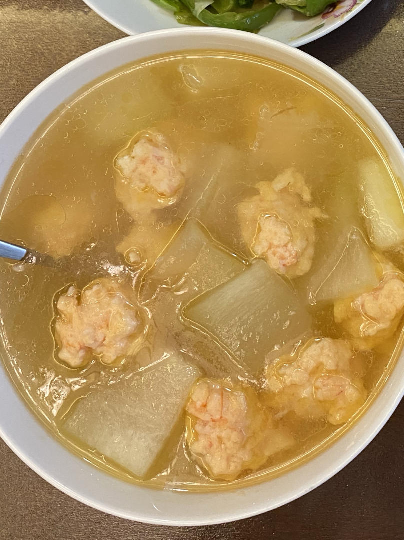不加粉的Q弹虾滑