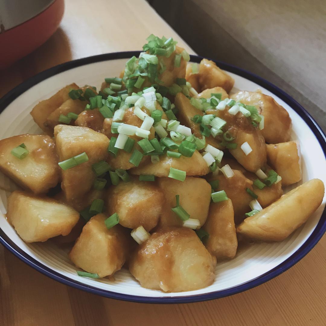 快手烧芋头的做法