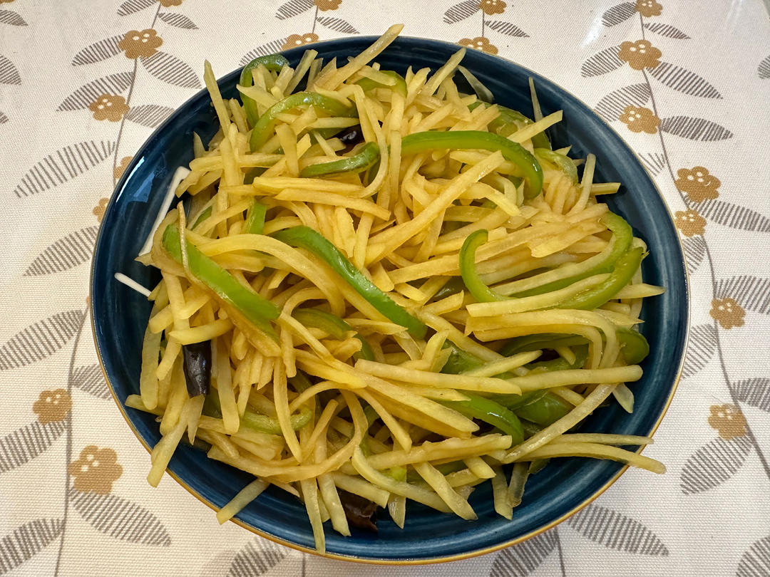 酸辣土豆丝的家常做法 超级下饭