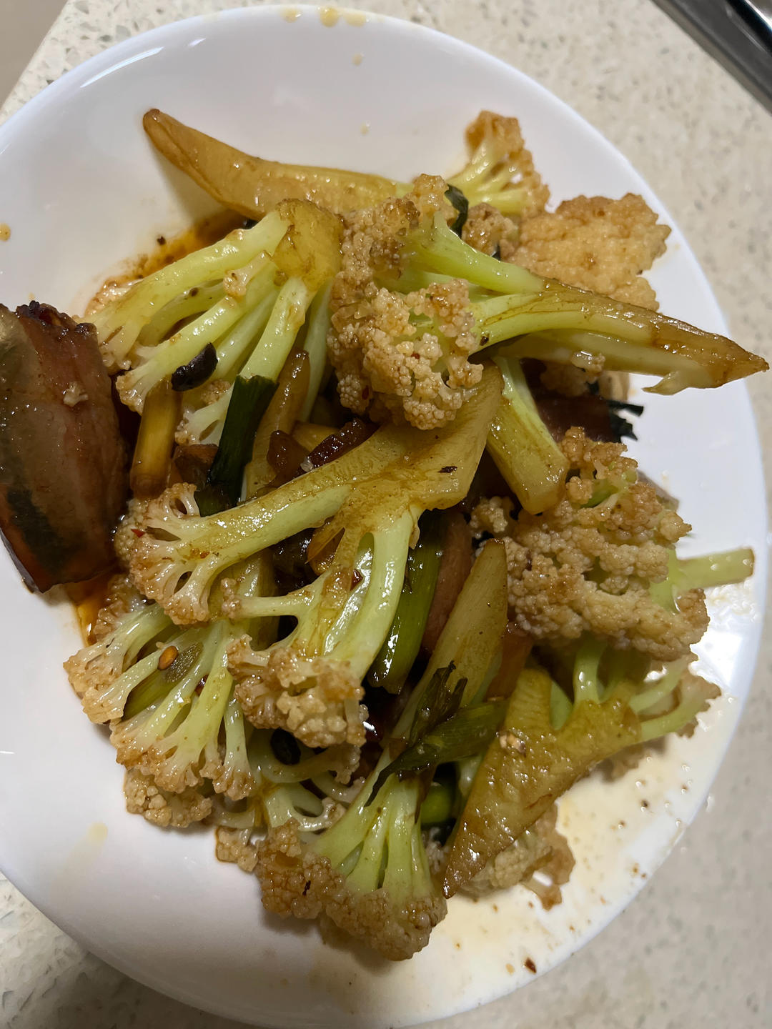 花菜炒腊肉