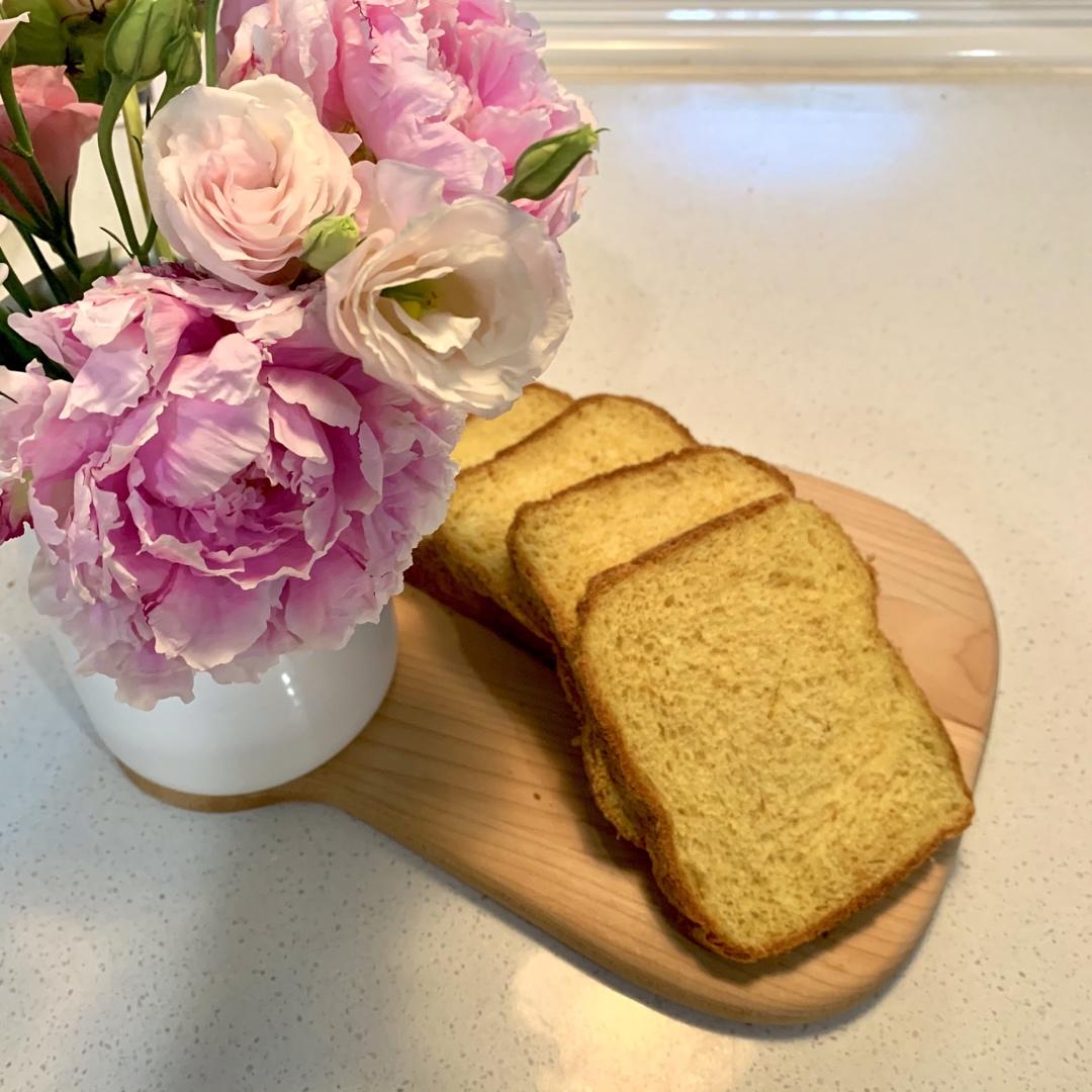 超软拉丝无糖50%全麦吐司面包（低脂.快手松下面包机版）