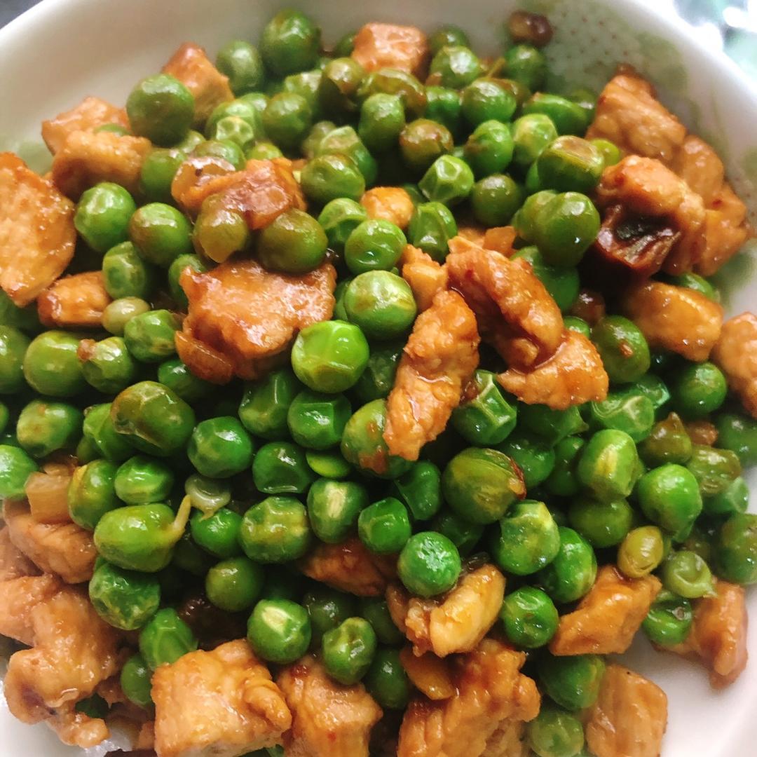 快手菜 青豆炒肉