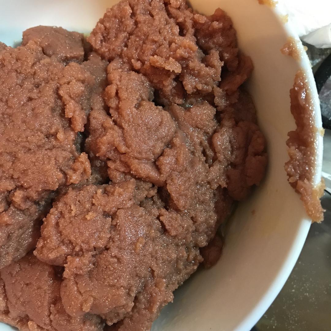 炒出来的奶黄馅儿