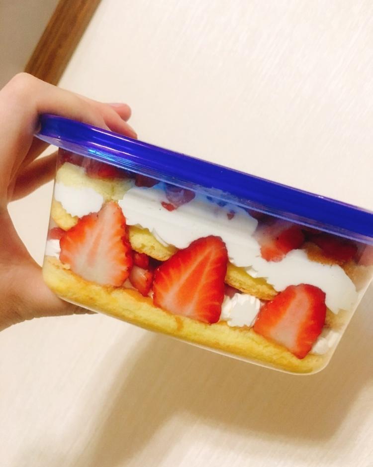 水果盒子蛋糕（低糖低油版）