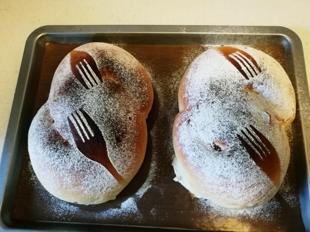 面包店里的常客——蔓越莓奶酪软欧