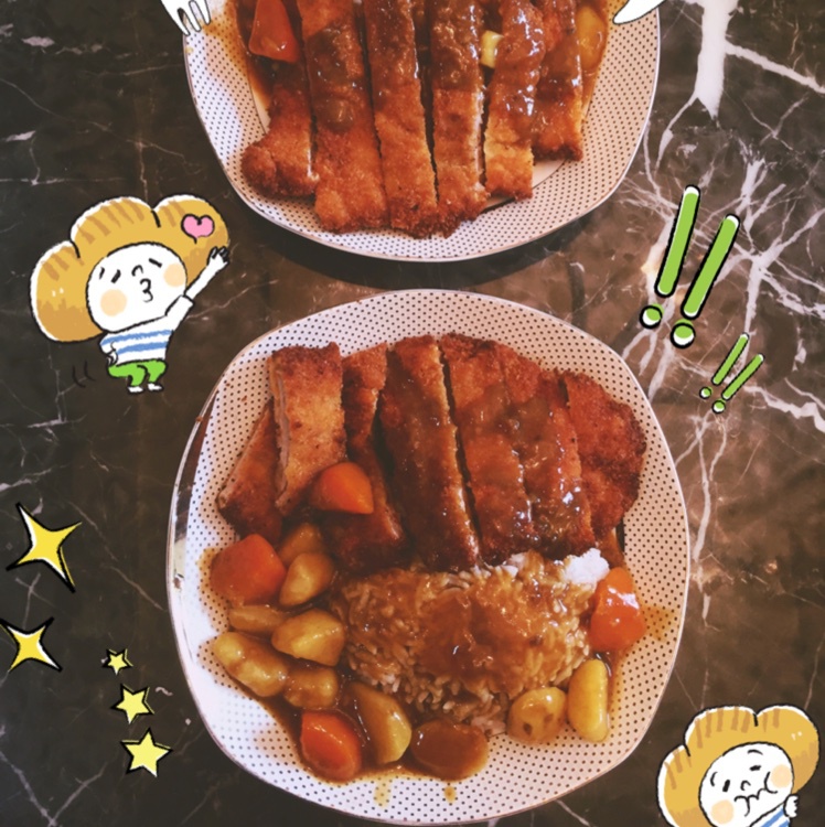 咖喱猪排饭