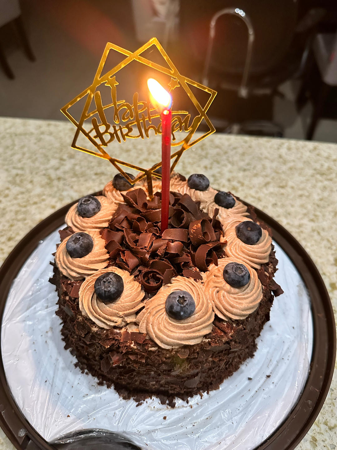 黑森林蛋糕（如何刮出大朵巧克力屑）