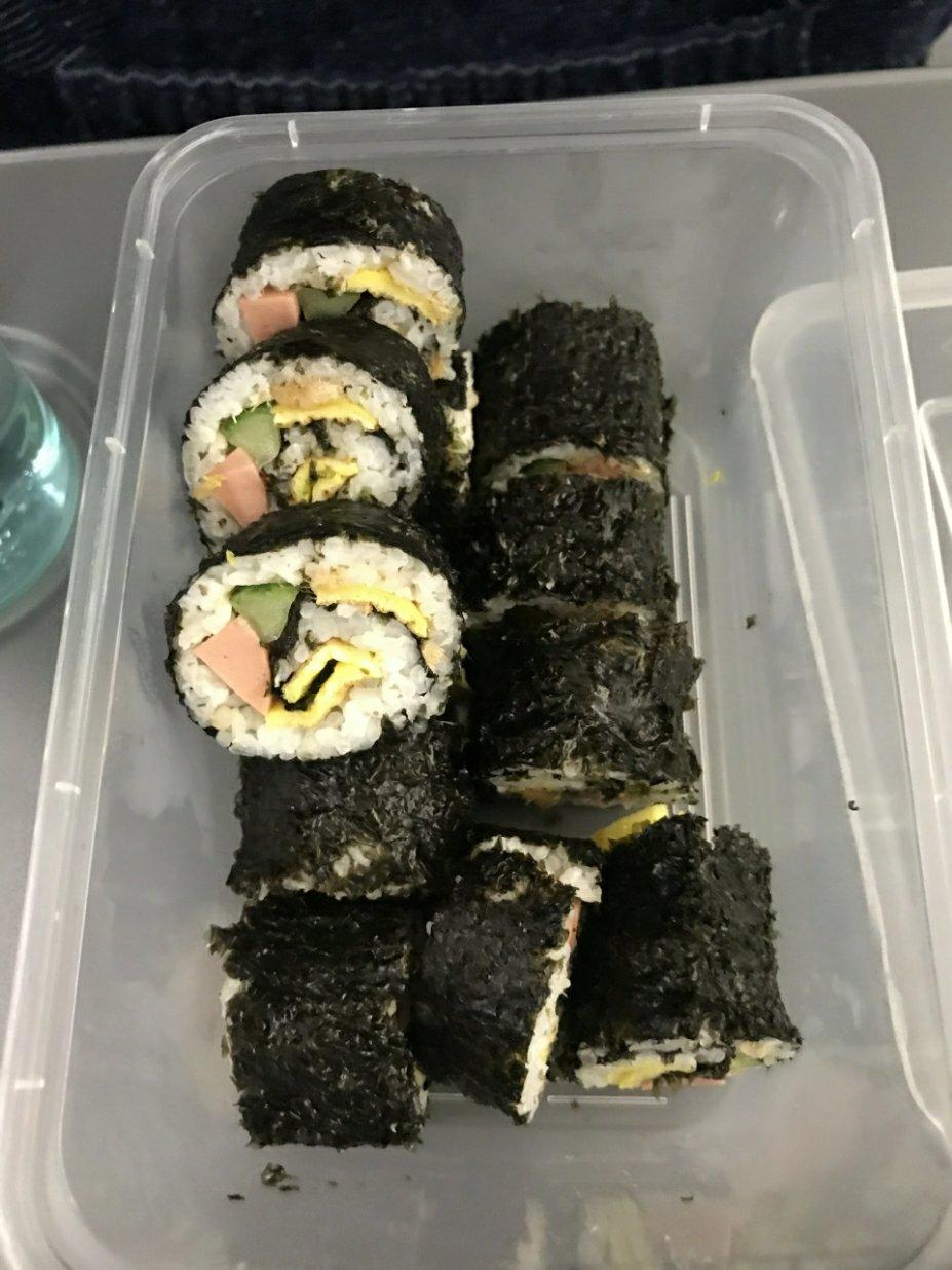 爱心紫菜包饭