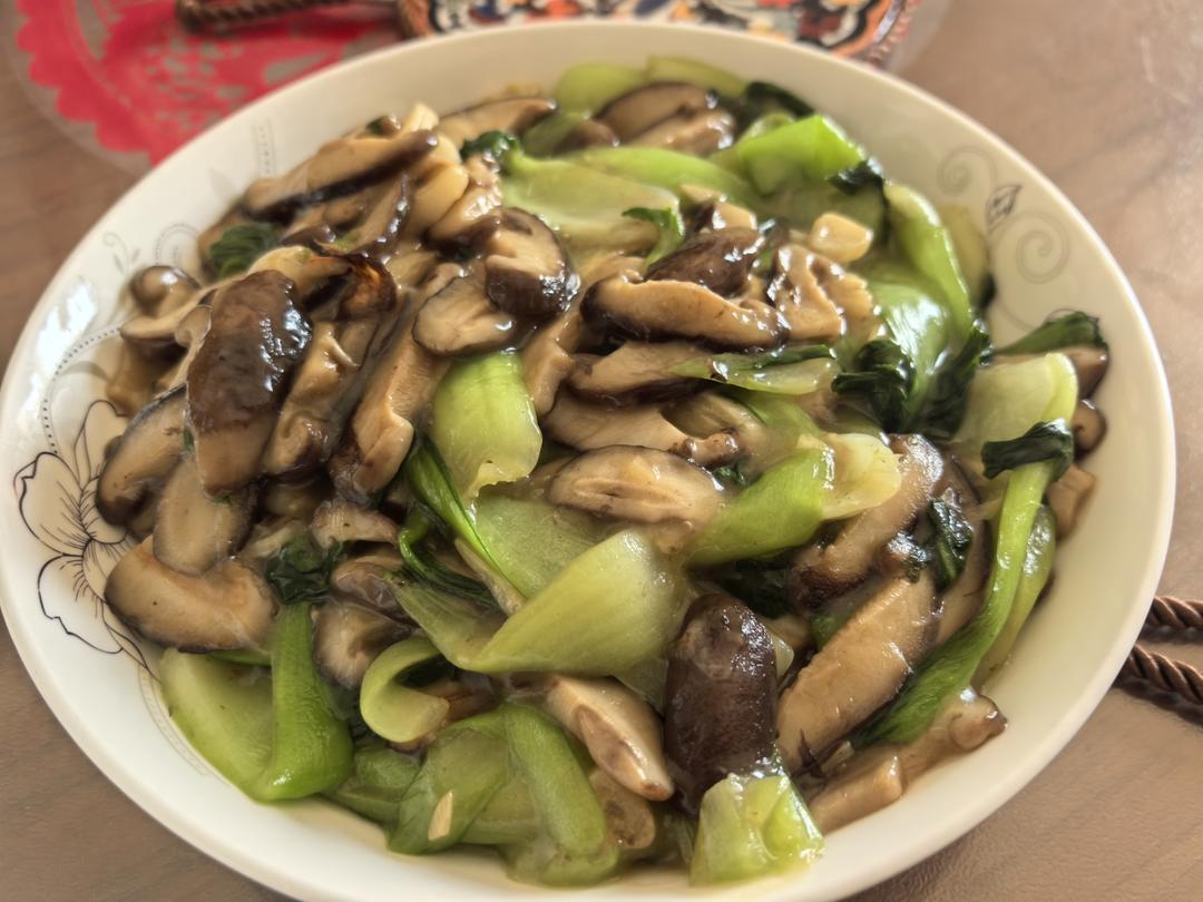 香菇油菜（简单快手）