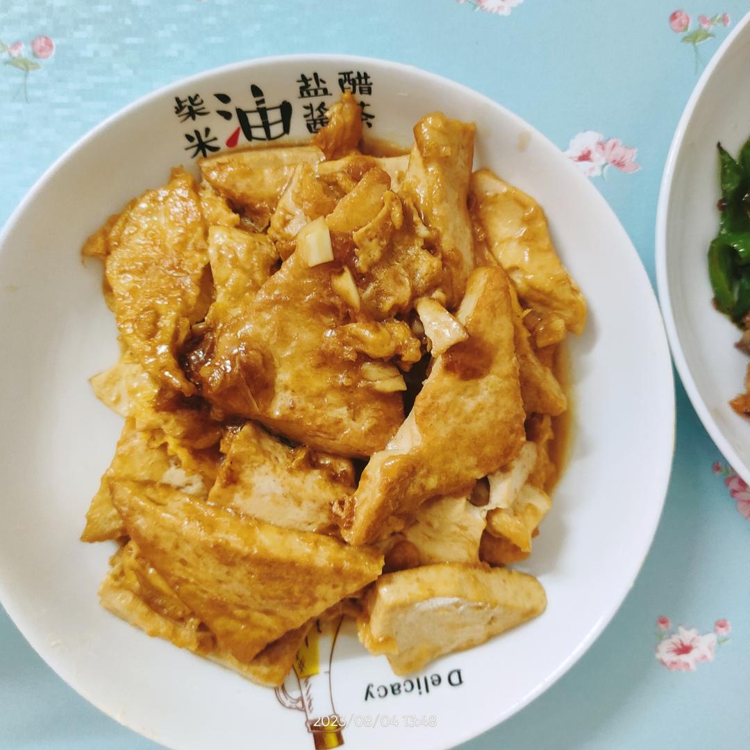 无敌好吃的香煎豆腐