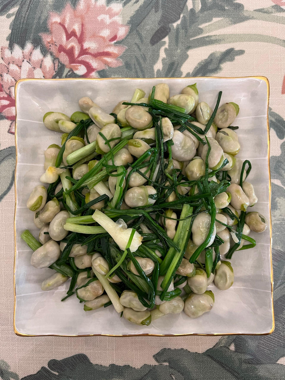 炒胡豆