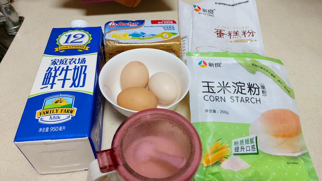 纯奶手撕吐司的做法 步骤1