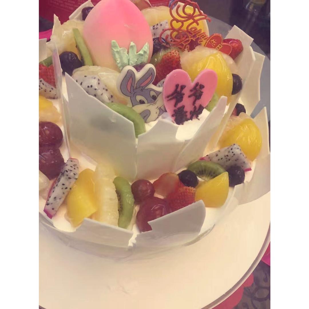 《Tinrry+》草莓奶油蛋糕（8寸配方）