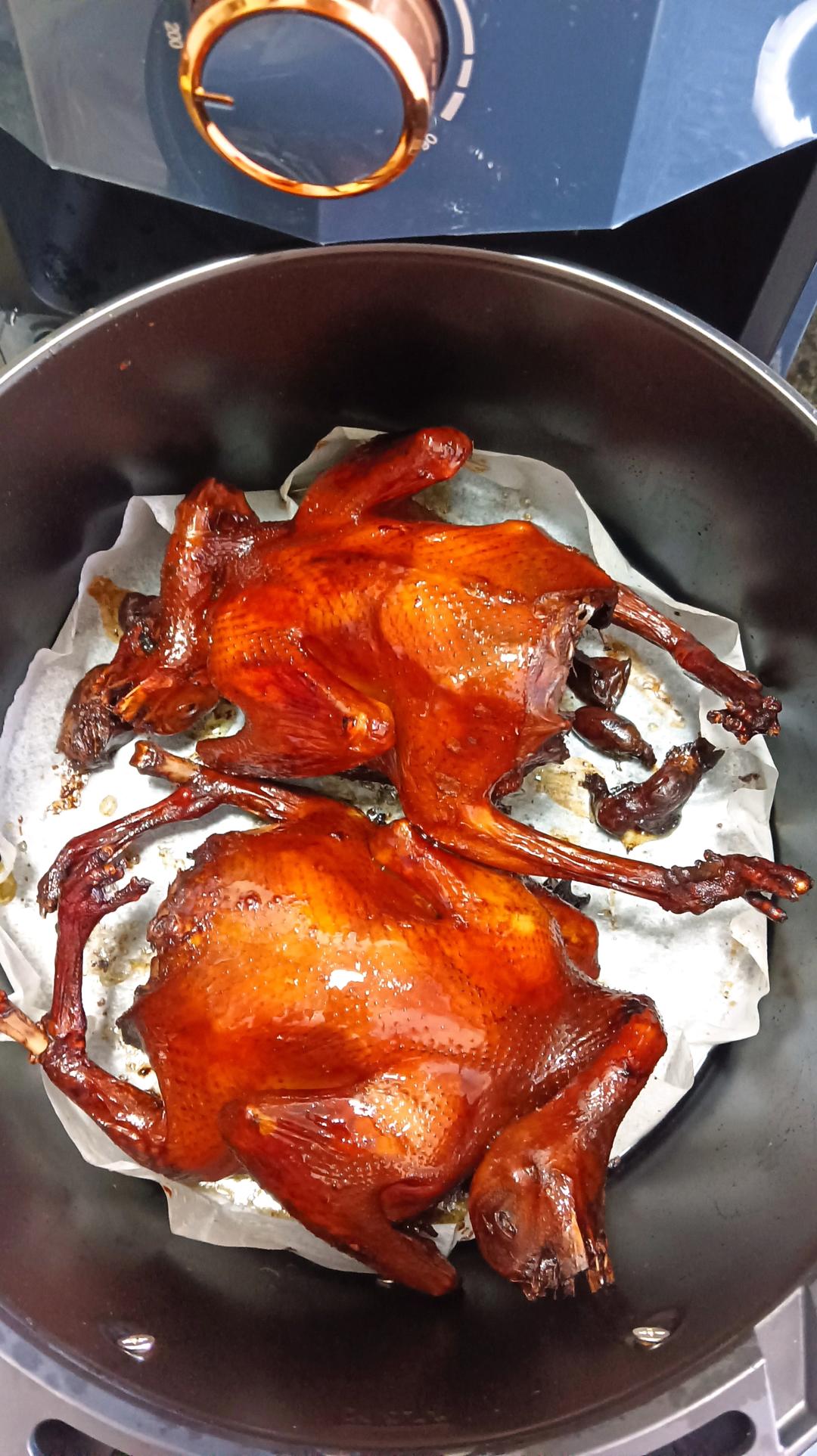 脆皮乳鸽（空气炸锅）