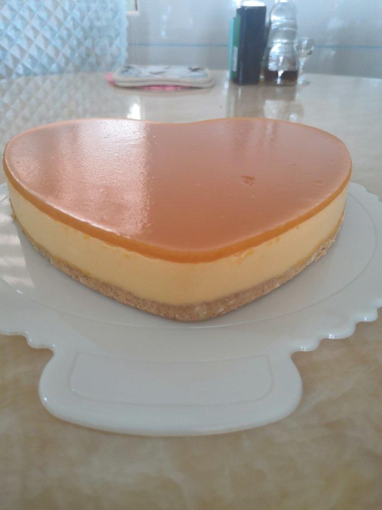 不用烤箱也能做出美味的芒果慕斯（8寸）