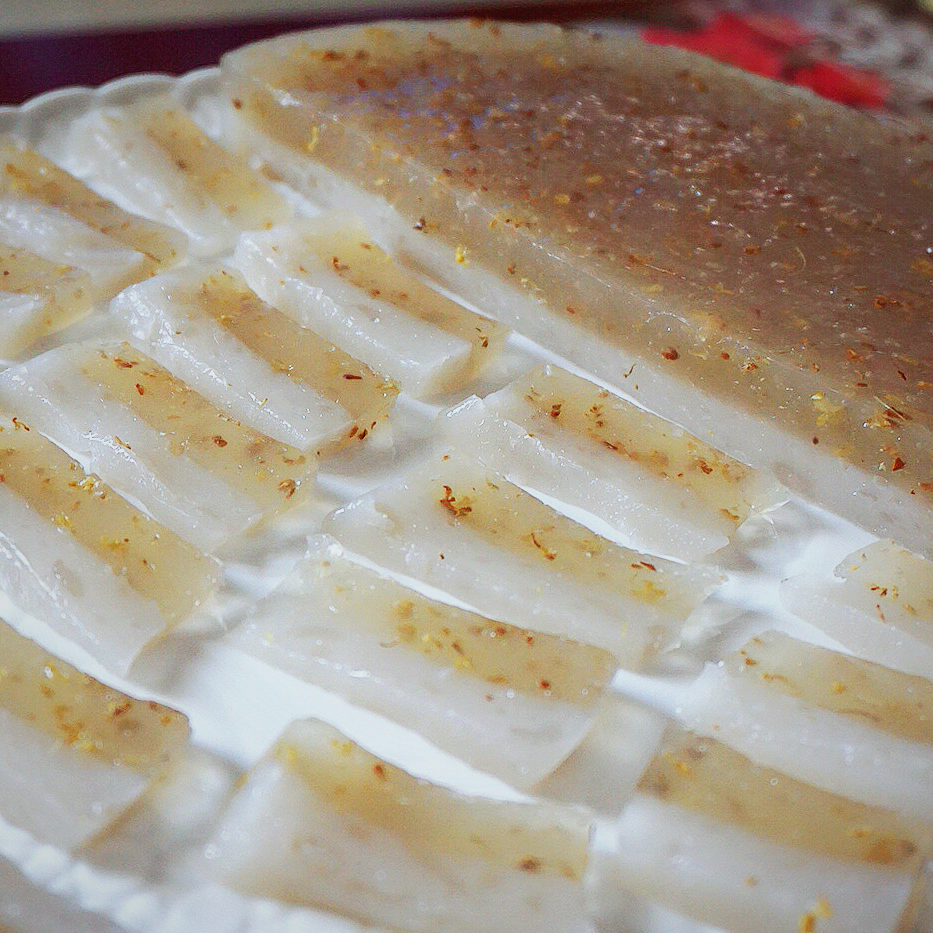 椰汁桂花马蹄糕