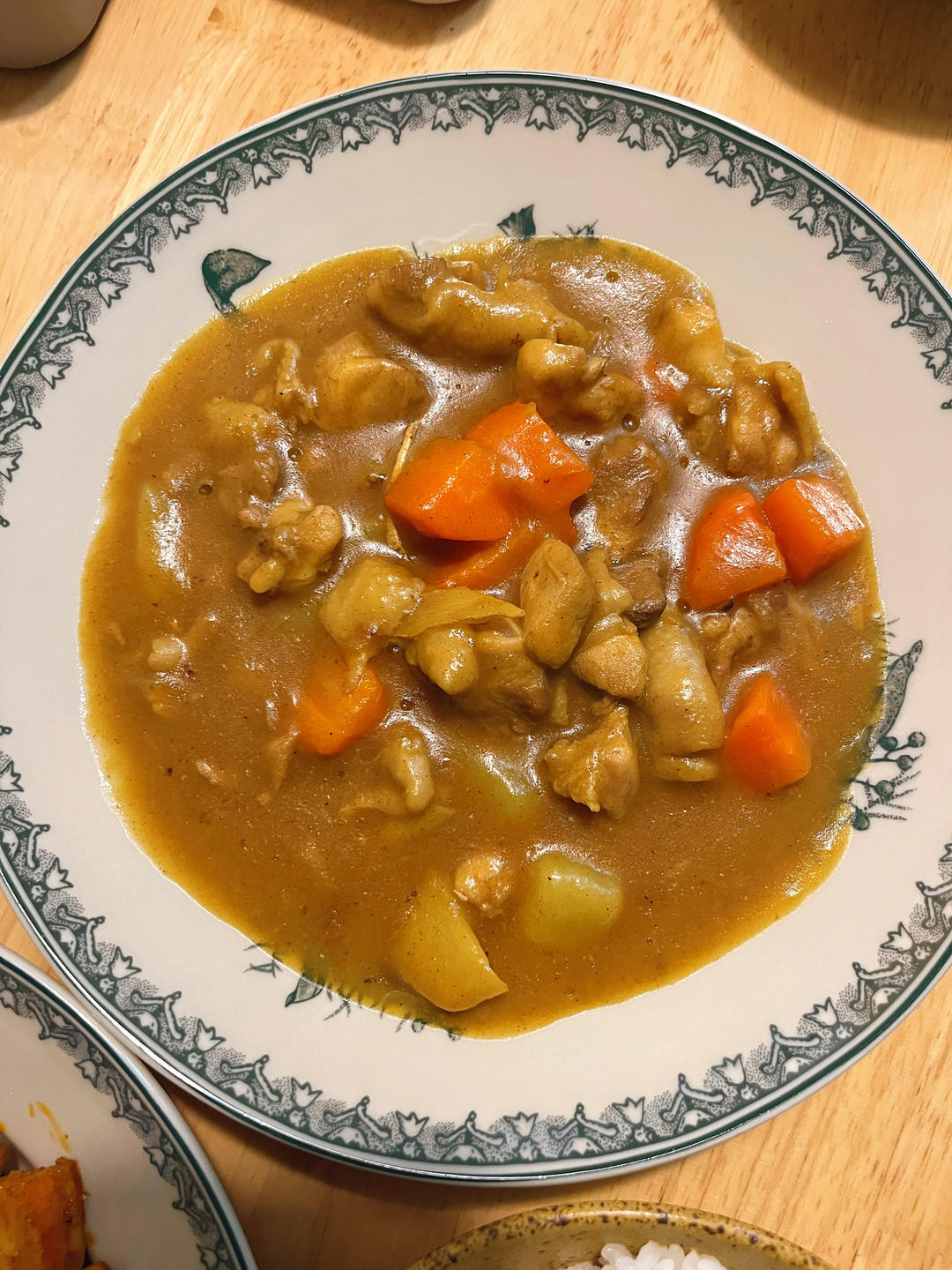 咖喱鸡肉饭