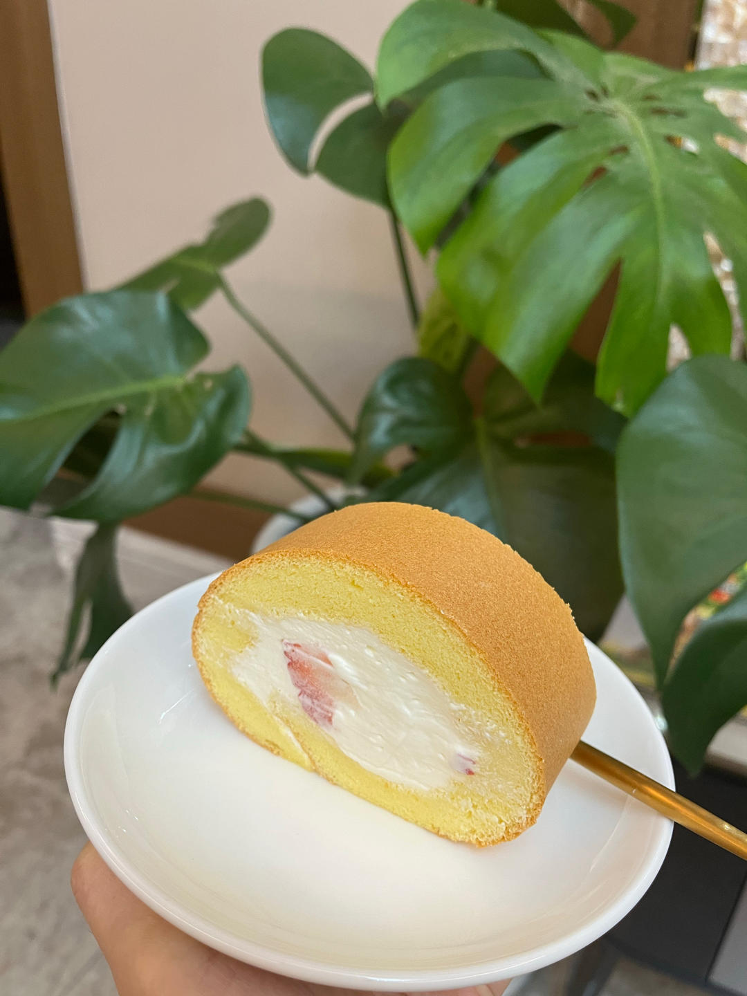 原味戚风蛋糕卷（不开裂/不掉皮）