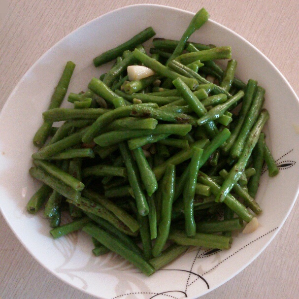 蒜泥豇豆