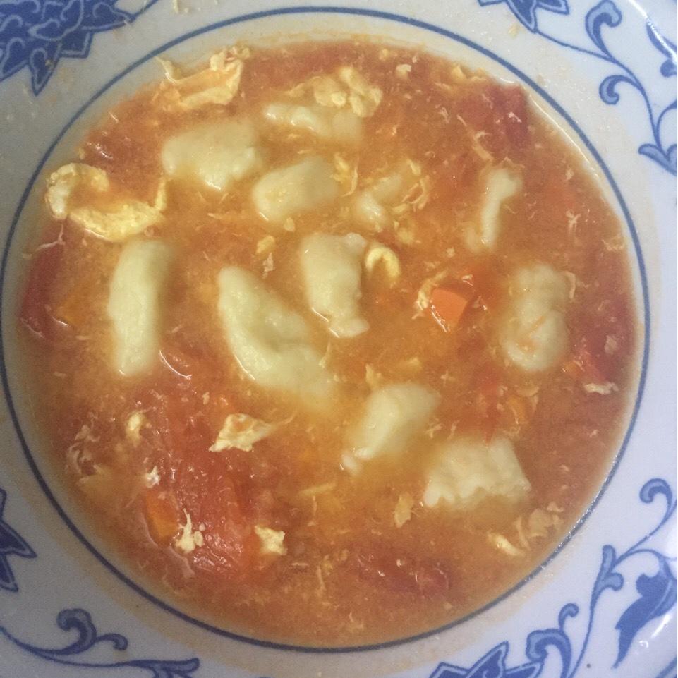番茄汁土豆面疙瘩