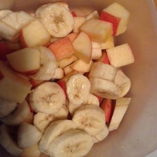 苹果香蕉沙拉的做法 步骤4