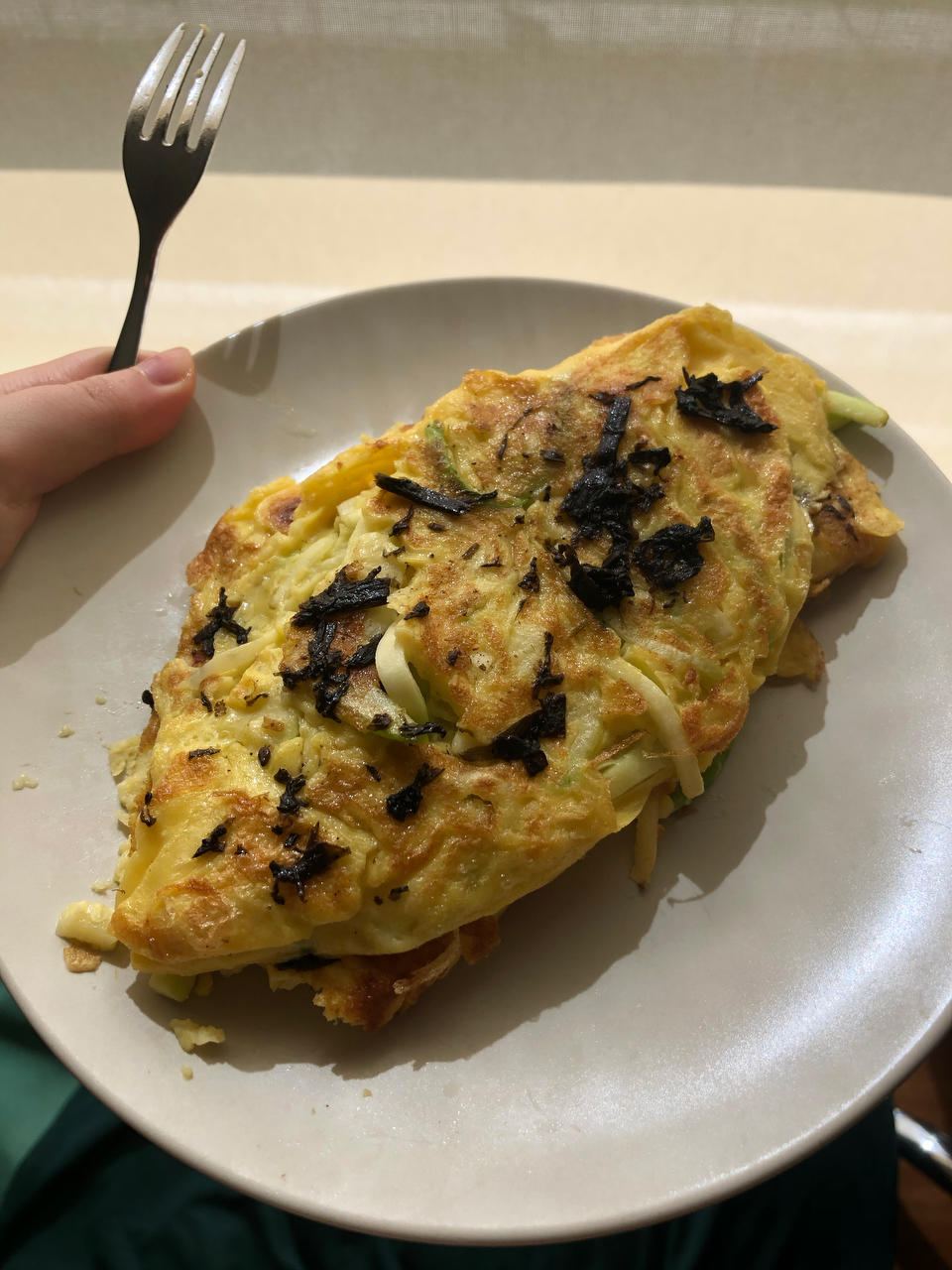 堂妈的西葫芦鸡蛋饼