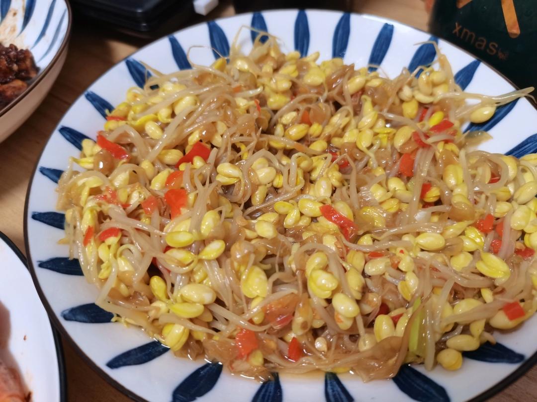 清炒豆芽