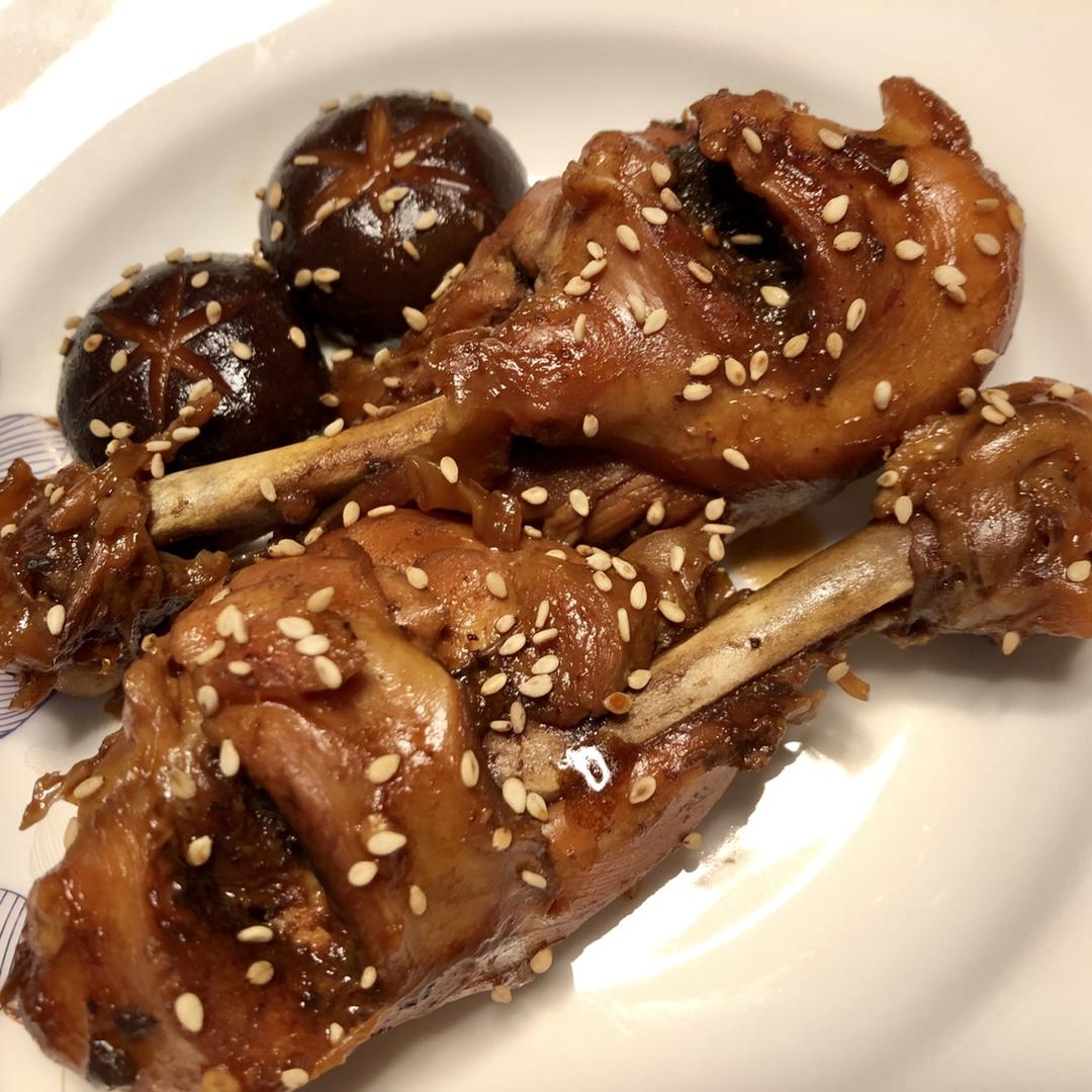 懒人版大鸡腿￨做法超级简单