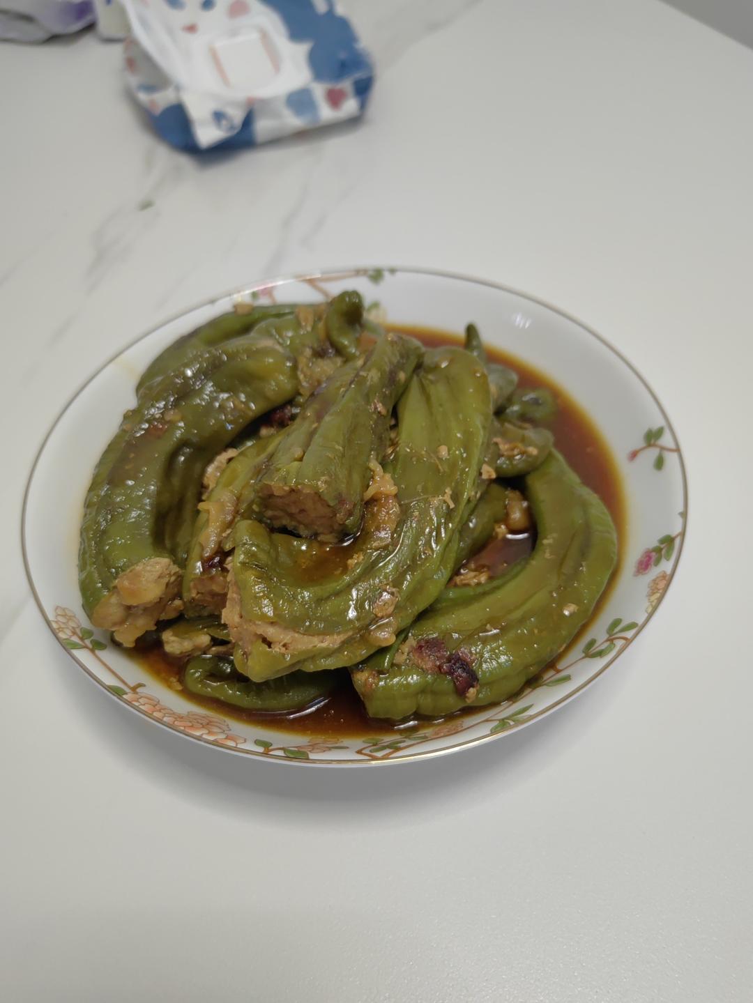 销魂青椒酿肉【超级下饭】