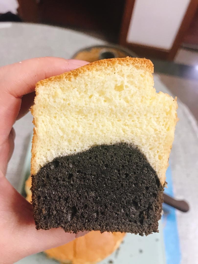 双层黑芝麻酱戚风