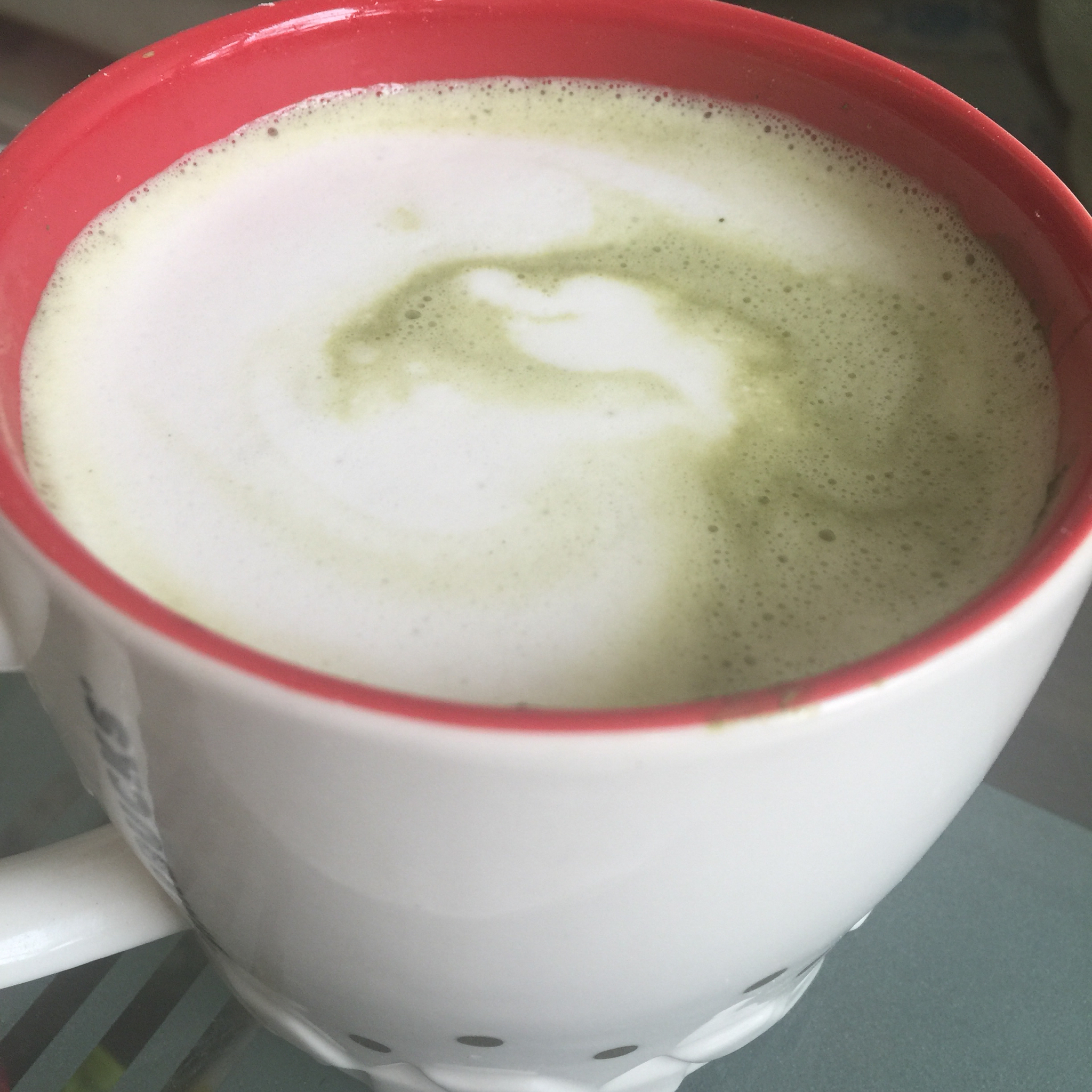 爱心拉花latte