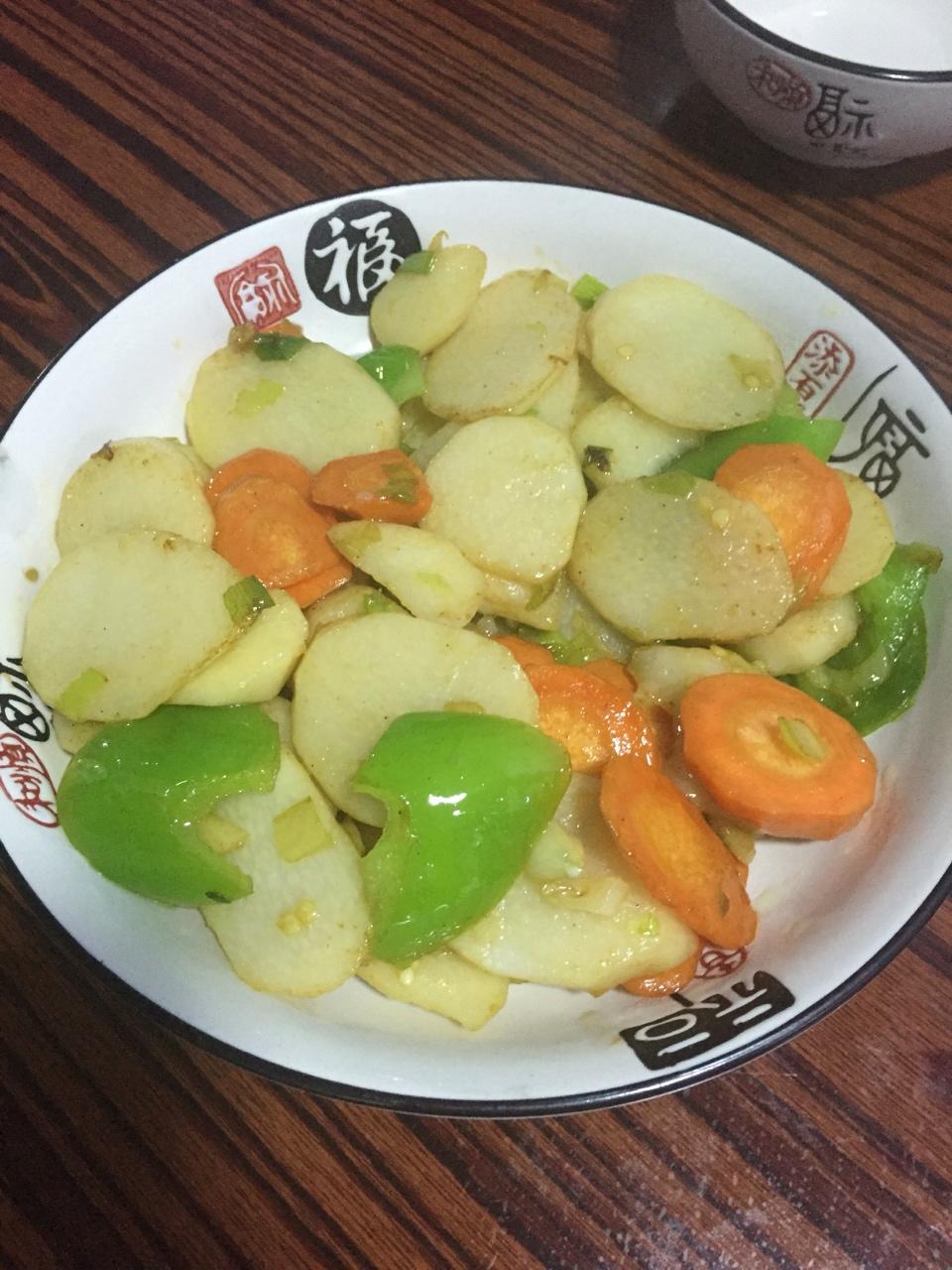 清炒山药片的做法