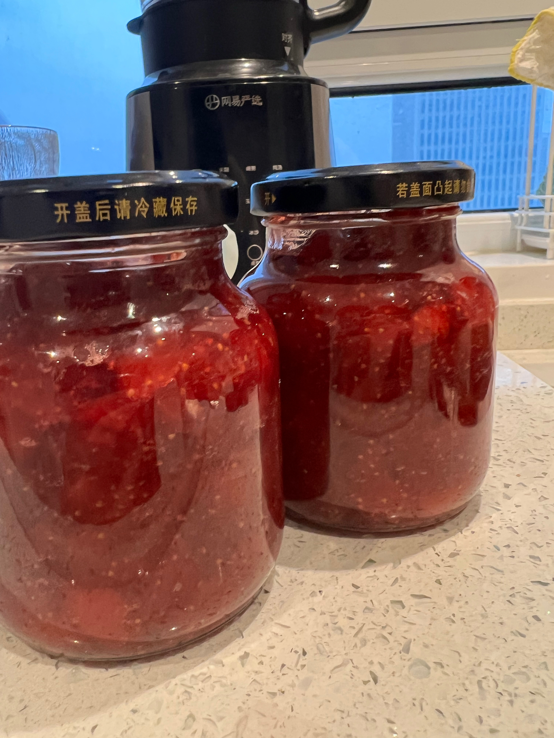 草莓酱 低糖版自制的做法