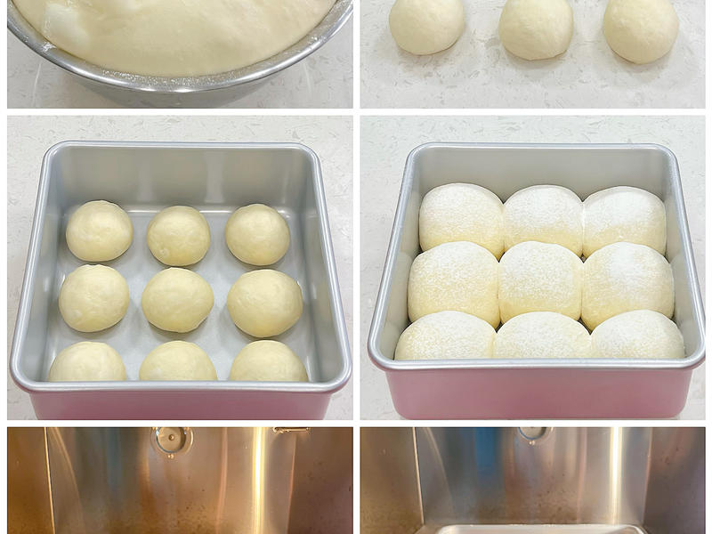 纯奶手撕吐司的做法 步骤1