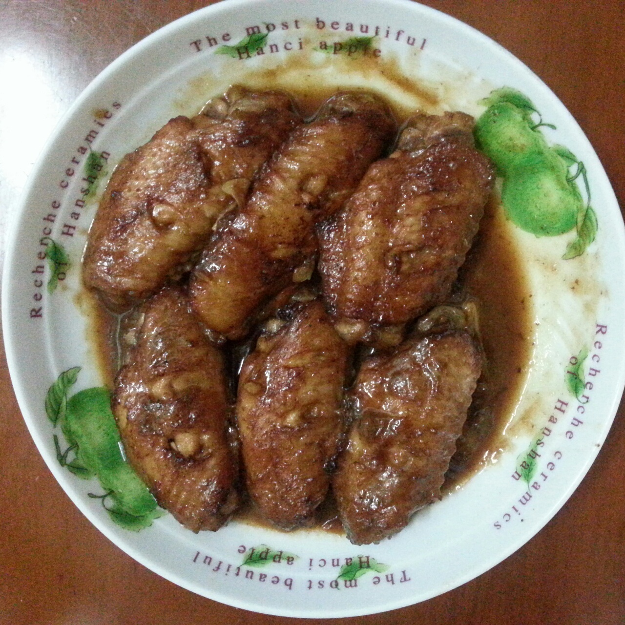 蜜汁鸡翅