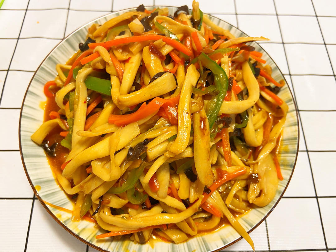太下饭啦‼️杏鲍菇这样做米饭遭殃了，好吃