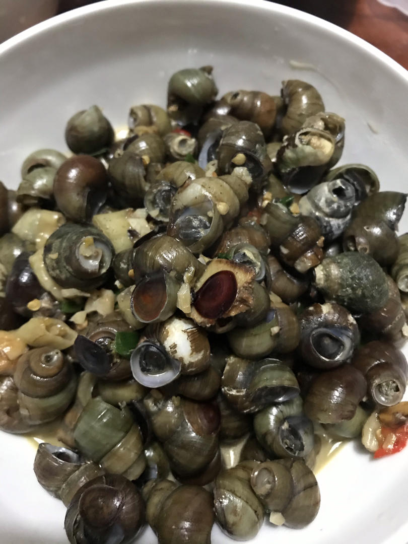 蒜泥泡椒螺蛳