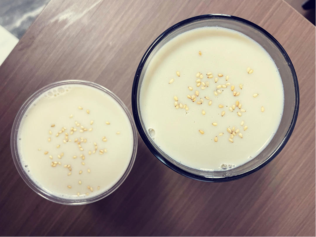油痘肌必喝黄绿豆薏米豆浆