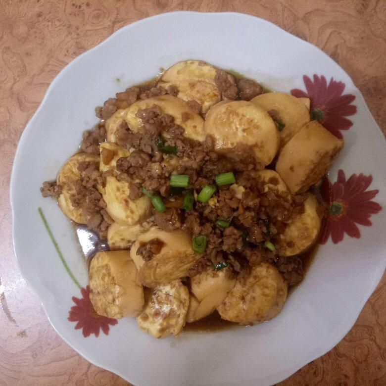 肉末日本豆腐（下饭家常菜）