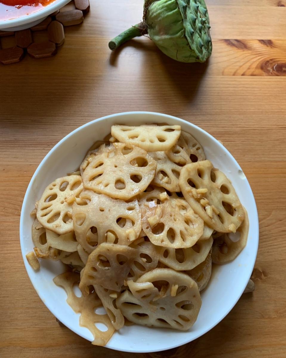 酸甜可口糖醋藕片