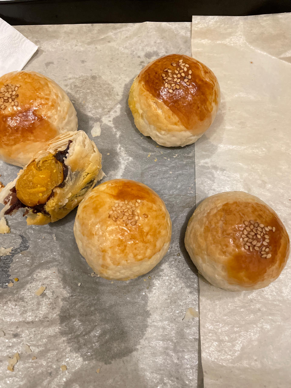 用了七年的方子-蛋黄酥