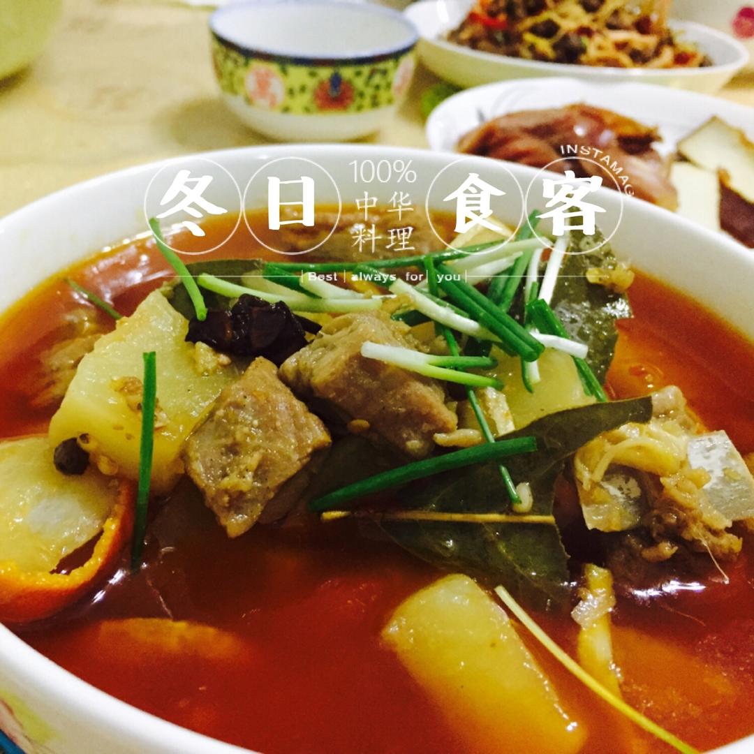 红烧羊肉萝卜