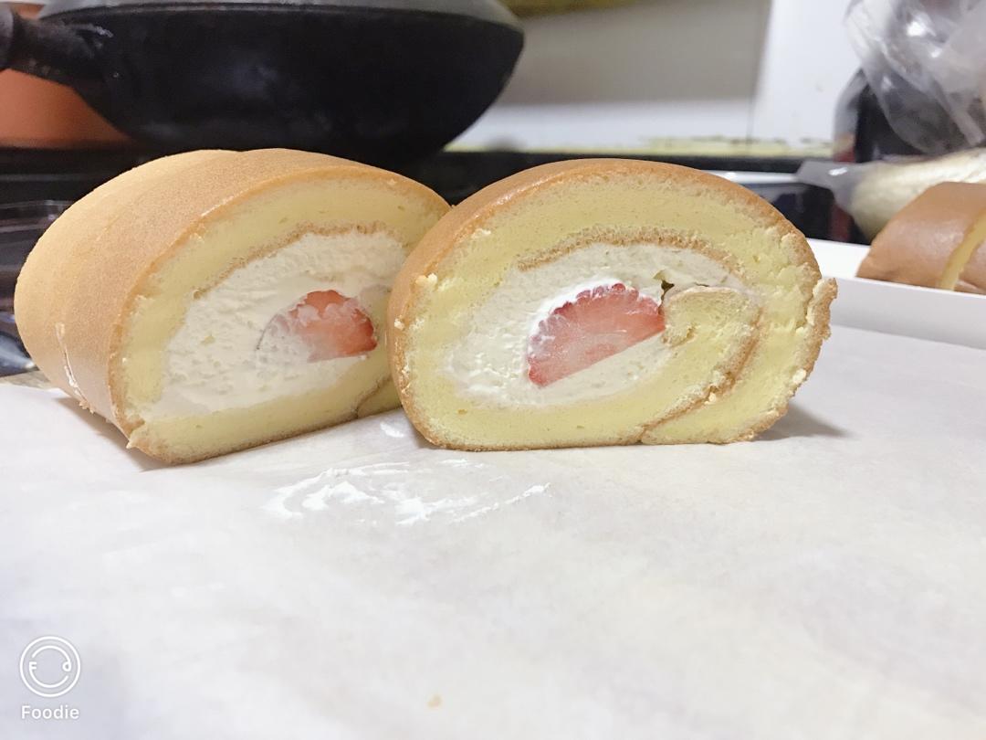 原味基础蛋糕卷(小五卷)