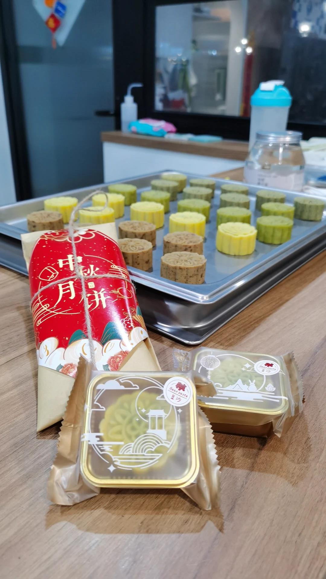 簡易 低脂 桃山皮月餅的做法