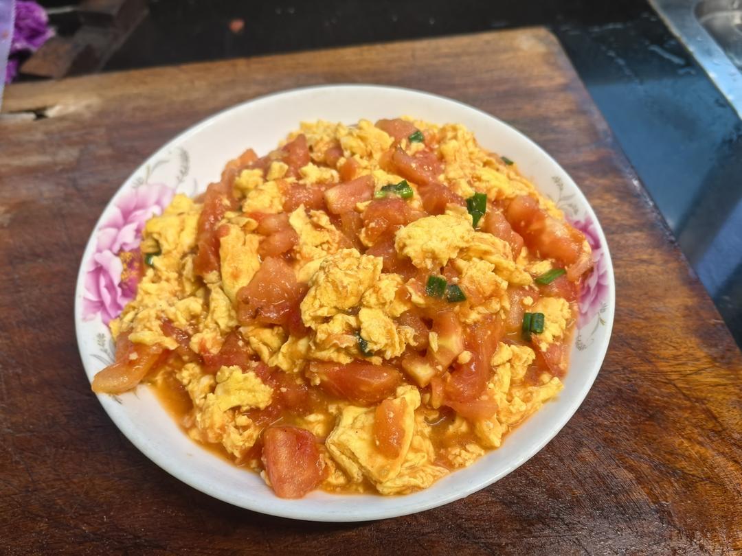 超嫩滑的番茄炒蛋