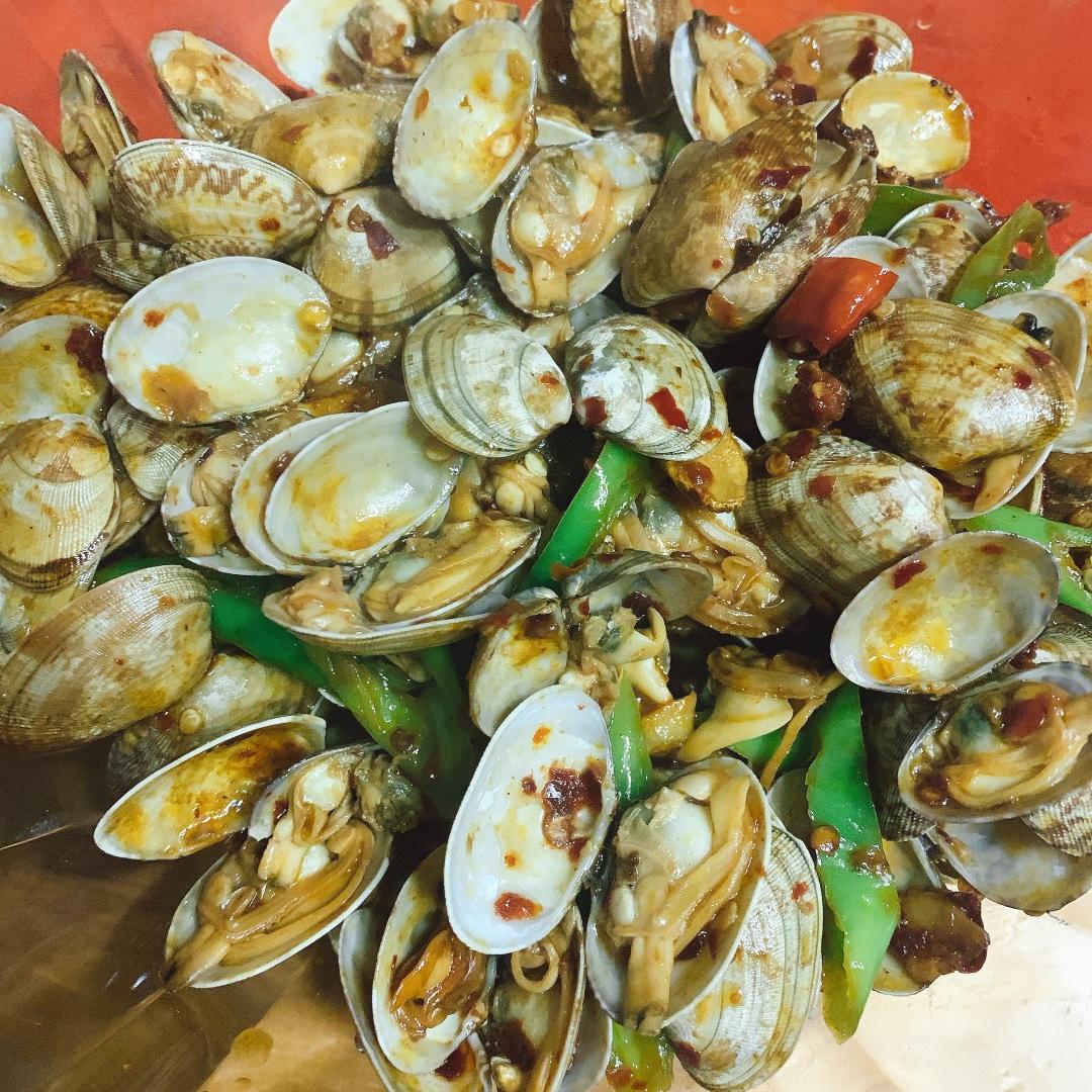 爆炒花蛤