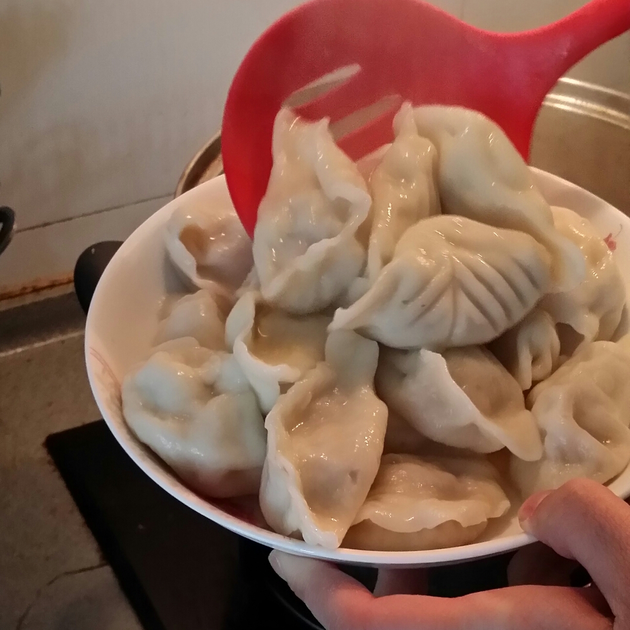 基础水饺-黄瓜虾仁馅 Basic Dumplings